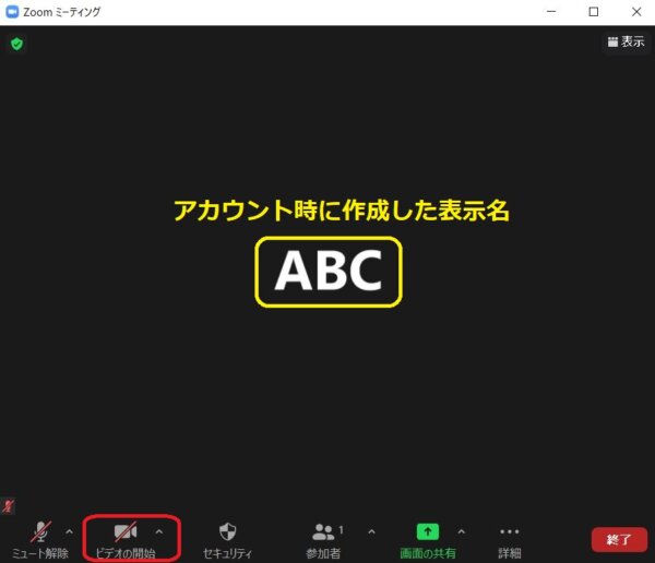 Zoomでビデオオフ カメラオフ時の画像や名前を変更する方法 集客苦手でも30 50人を安定集客 Zoom集客 の学校