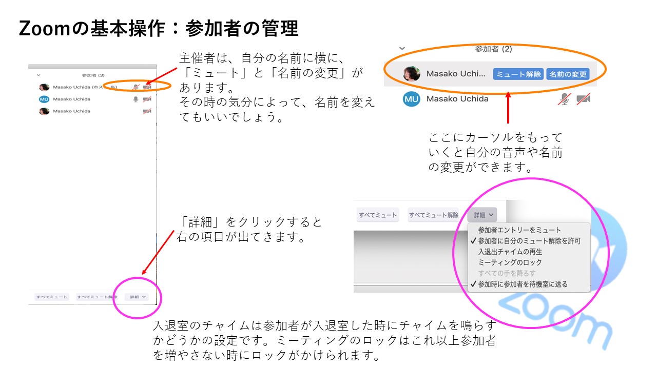 Zoomで 氏名の変更方法 を教えてください 集客苦手でも30 50人を安定集客 Zoom集客 の学校