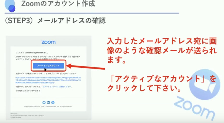 アップ しない サイン Zoom